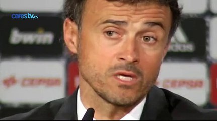 Luis Enrique: "Estamos más que satisfechos"