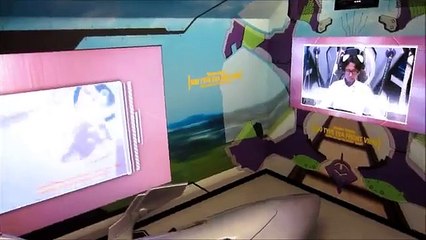 Un cockpit tiré d'Evangelion dans un Shinkansen