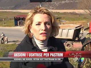 Aksioni i ushtrisë për pastrim - News, Lajme - Vizion Plus