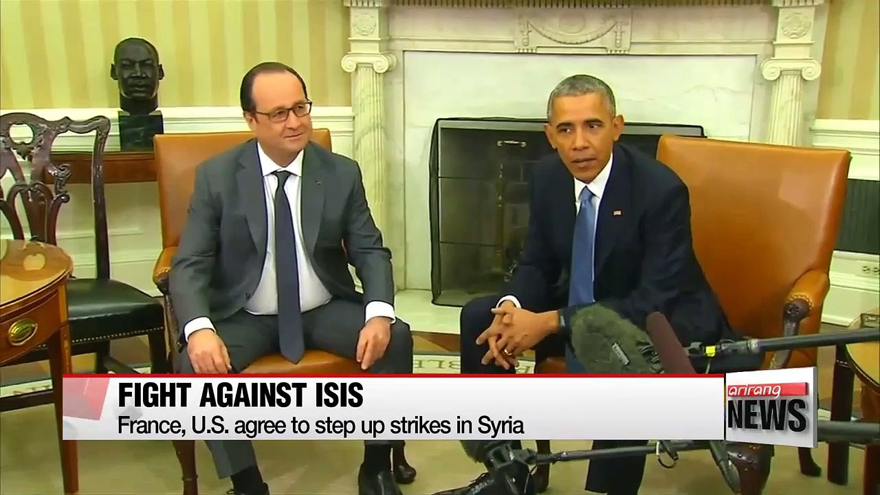 France, U.S. agree to step up strikes on ISIS targets in Syria