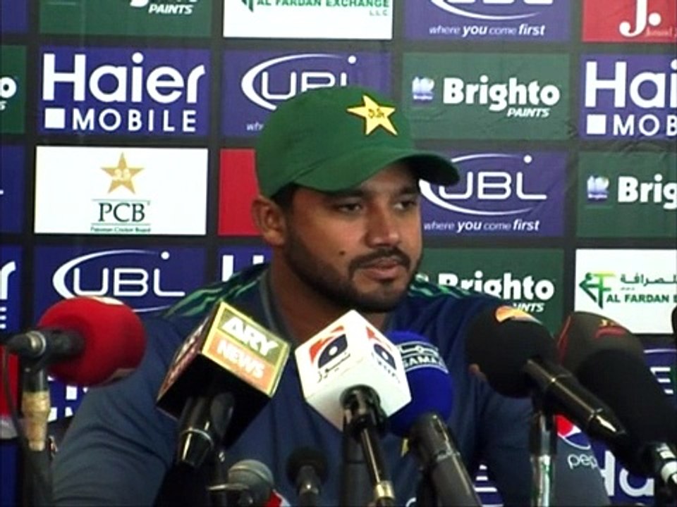 Press Conference: Pakistan ODI Captain Azhar Ali at Sheikh Zayed Cricket Stadium, Abu Dhabi 2015