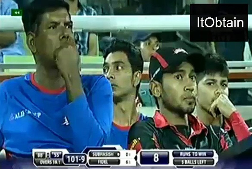 Taijul Islam Last Over Barisal Bulls VS Sylhet Super Stars (8 runs for 6 balls) 24-November-2015