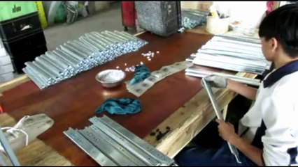 Herrajes para Muebles y Gabinetes - China: Guías Correderas Telescópicas H35, H36, H42 y H45 / Production 3