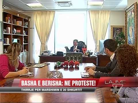 Basha e Berisha, thirrje për marshimin e 20 shkurtit - News, Lajme - Vizion Plus