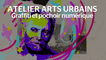 Atelier arts urbains - Graffiti et pochoir numérique