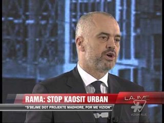 Rama: Stop kaosit urban - News, Lajme - Vizion Plus
