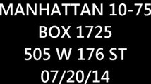 FDNY Radio: Manhattan 10-75 Box 1275 07/20/14