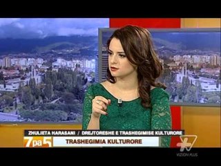 7pa5 - Trashgimia kulturore - 21 Shkurt 2014 - Show - Vizion Plus