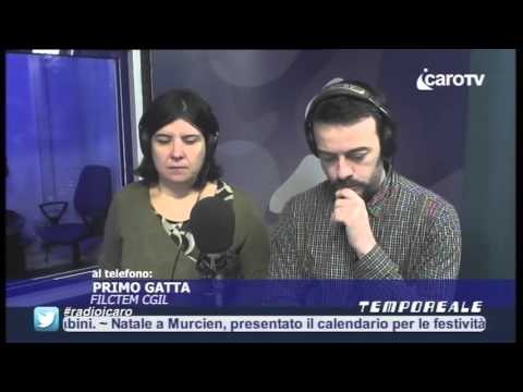 Icaro Tv. A Tempo Reale il punto sulla Valleverde con Primo Gatta della Filctem Cgil