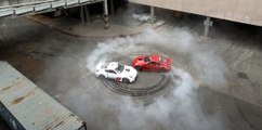 Tête à tête épique en drift pour deux Nissan 370z