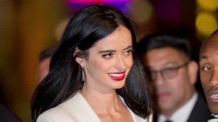 Krysten Ritter Rocks Two Great Looks At Jimmy Kimmel Live