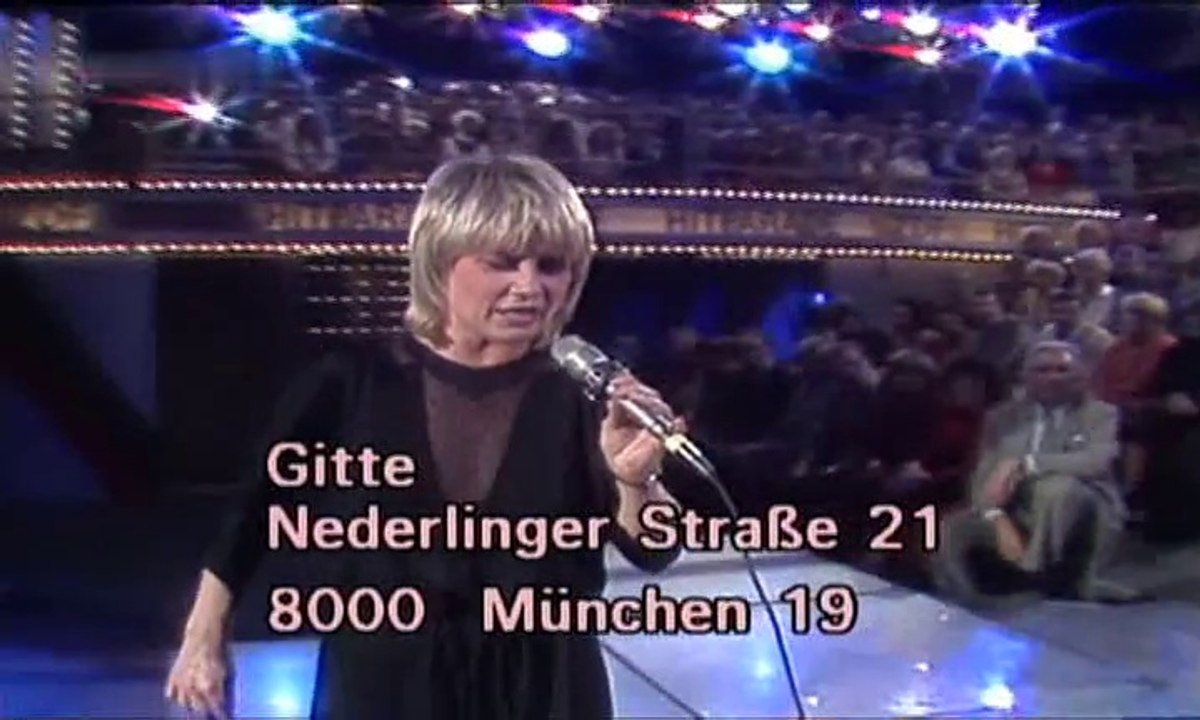 Gitte - Die Frau, die dich liebt 1980