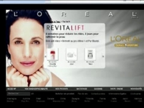 Pub L'oréal Cannes 2007