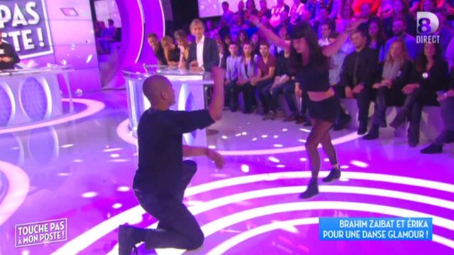 Erika Moulet danse avec Brahim Zaibat - ZAPPING PEOPLE DU 25/11/2015