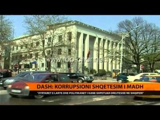 DASH: Korrupsioni, shqetësim i madh - Top Channel Albania - News - Lajme