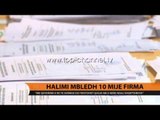 Halimi mbledh 10 mijë firma - Top Channel Albania - News - Lajme