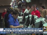 Holiday travelers will see increased security at Sky Harbor