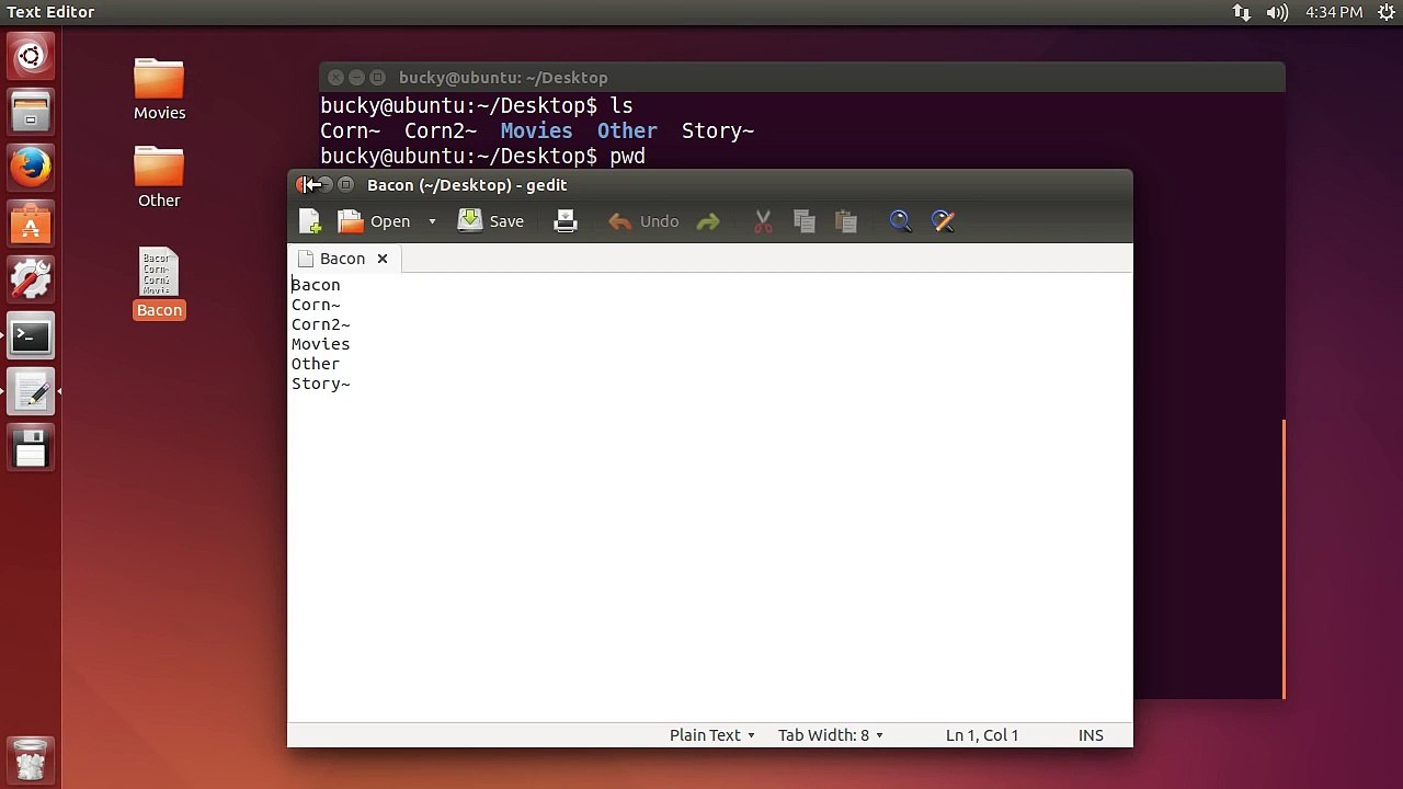 Linux Tutorial for Beginners - 7 - Saving Results to a File