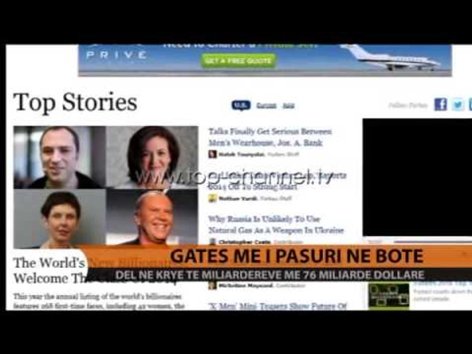 Gates me i pasuri në botë - Top Channel Albania - News - Lajme