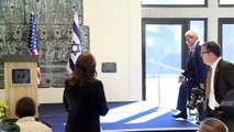 Kerry meets Israeli president, condemns Palestinian attacks