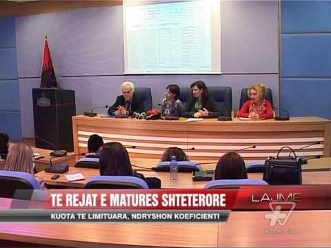 Të rejat e maturës shtetërore - News, Lajme - Vizion Plus