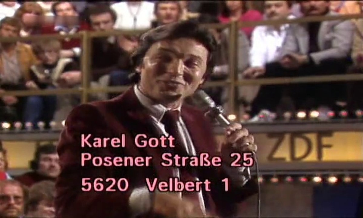 Karel Gott - Wenn ich dich nicht hätte 1980