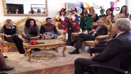 ERGI PRITET SI "HERO" NE SHKODER