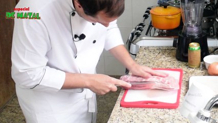 Receita de Natal Fácil e Simples - Lombo recheado - Cozinha Prática
