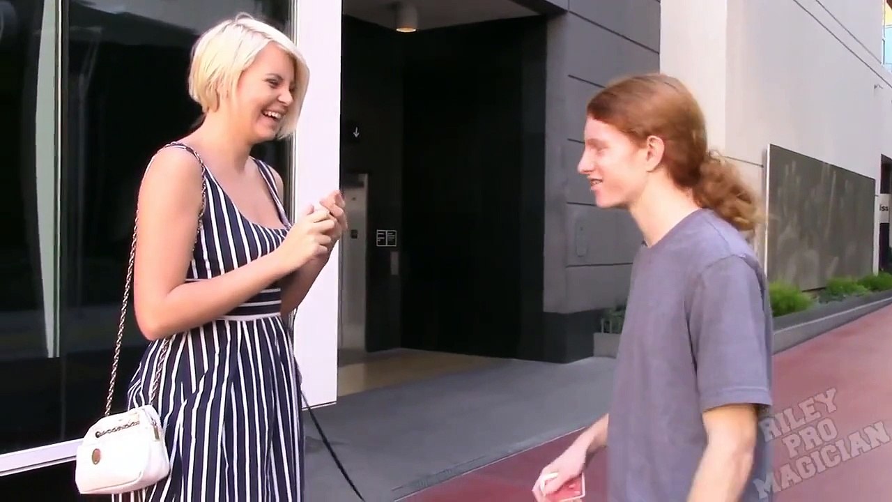 Magic Boobs Card Trick