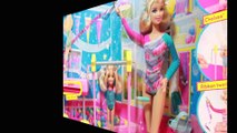 Frozen Barbie Parody GYMNASTICS Class Disney Queen Elsa Teacher Chelsea Toby Gets Hurt Toy Review