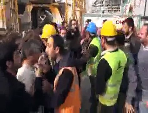 Maslak 1453 şantiyesinde gerginlik