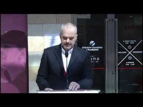 RAMA NE VLORE KRYEMINISTRI PERURON ZYREN E RE TE PUNES,MBESHTETJE BIZNESEVE LAJM