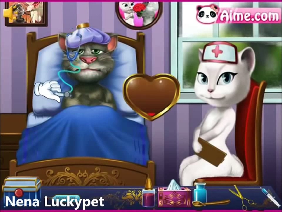 Tom Catch Cold Game Episode-Talking Tome Games For Kids-Doctors Games