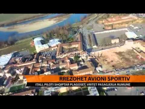 Rrëzohet avioni sportiv - Top Channel Albania - News - Lajme