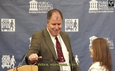 Victoria Grant, canadienne de 12 ans, nous explique l'escroquerie bancaire de l'argent-dette.