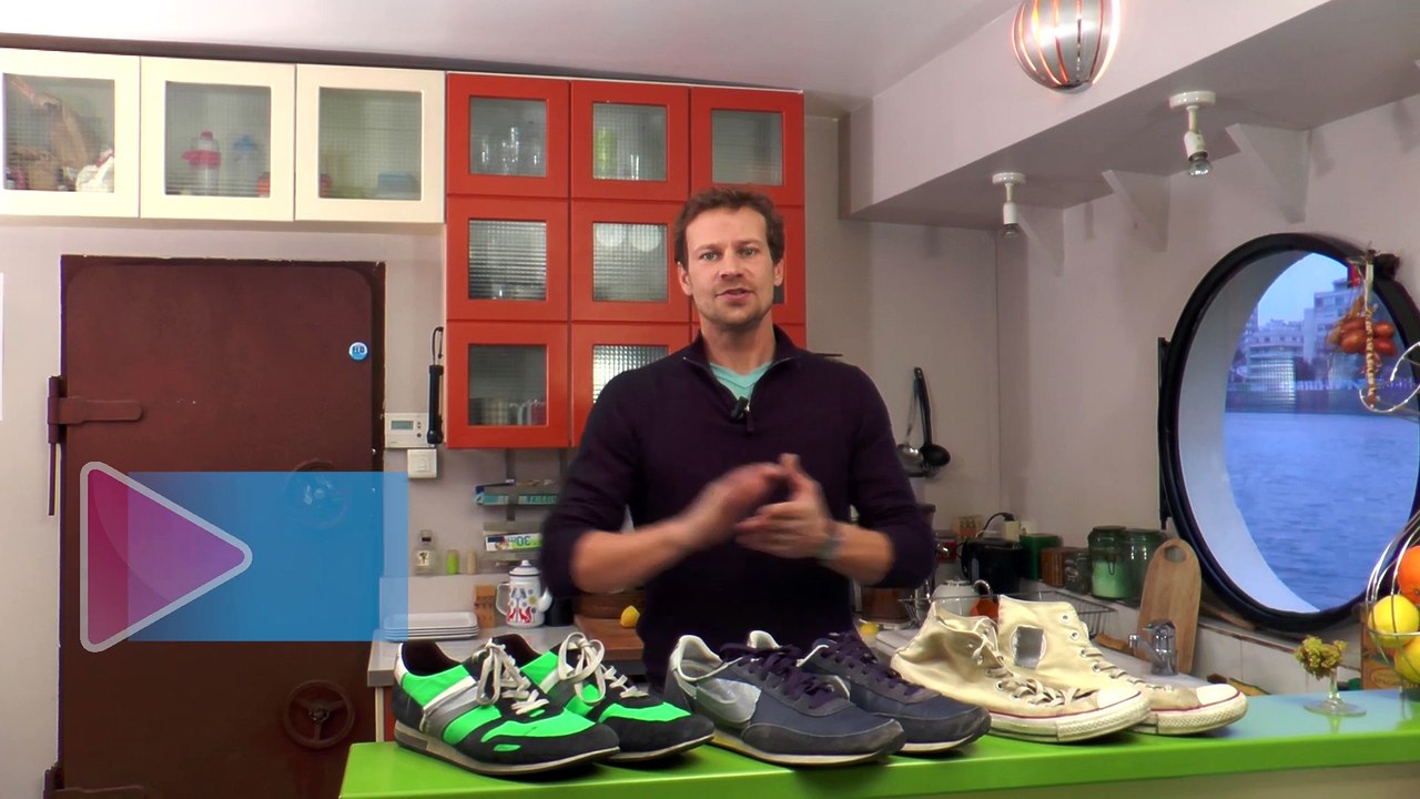 Nettoyer la semelle blanche de ses chaussures de sport - Gaël gagne du temps