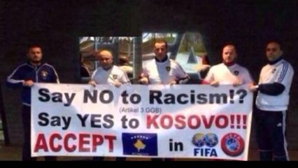 PARRULLE PRO KOSOVES NE STADIUM