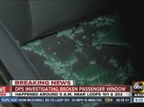 DPS investigating another broken window along Valley freeway