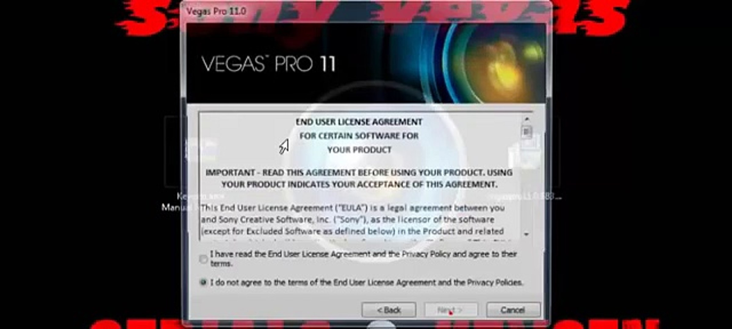 How To Install Sony Vegas Pro 11 Free Crack Patch Video Dailymotion