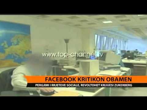 Përgjimet, Zuckerberg: I zhgënjyer nga Obama - Top Channel Albania - News - Lajme