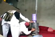 Pashto Funny Video Clip Masti Playing with Gas Fire and Stove