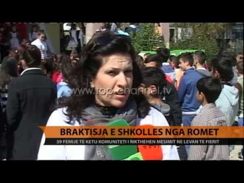 Braktisja e shkollës nga romët - Top Channel Albania - News - Lajme