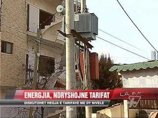 Energjia, ndryshojnë tarifat - News, Lajme - Vizion Plus