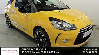 Annonce Occasion CITROëN DS3 Cabrio PureTech 110 S&S Be Chic 2014