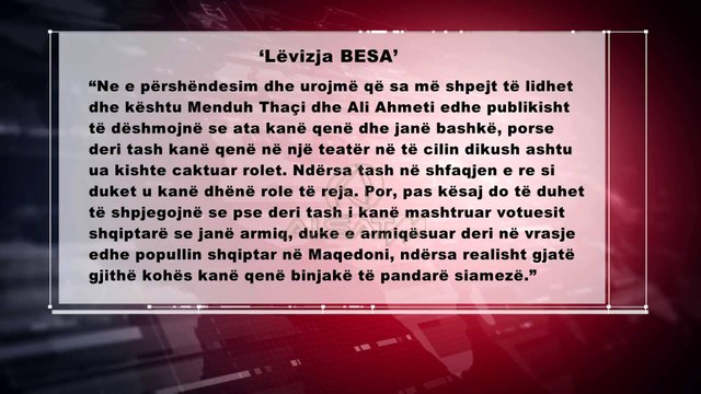 BESA dhe LR PDSH nuk shprehen të habitura nga koalicioni i mundshëm PDSH- BDI