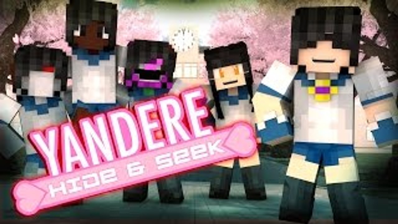 Minecraft YANDERE HIDE N SEEK!! _w Facecam