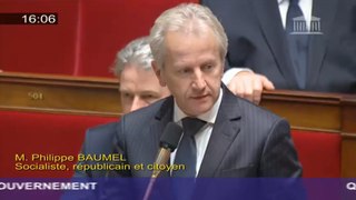 Question au gouvernement de Philippe BAUMEL sur  l’impact économique des attaques terroristes et plus particulièrement sur le secteur touristique.