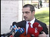 TAHIRI TAKON NISHANIN MINISTRI I BRENDSHEM THIRRJE PRESIDENTIT TE QENDROJE MBI PALET LAJM