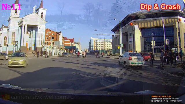 Видео аварии дтп происшествия за сегодня 30 апреля 2015 Car Crash Compilation april