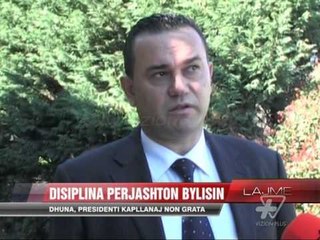 Disiplina përjashton Bylisin, Kapllanaj non grata - News, Lajme - Vizion Plus